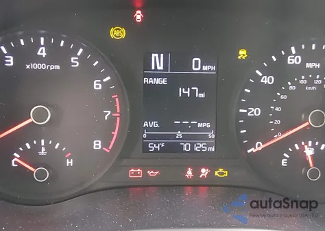 2019 Kia Rio S z USA, uszkodzony, nr VIN 3KPA24AB1KE241355